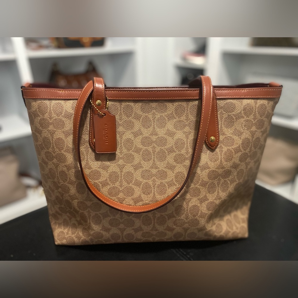 SOLD Coach retail tote